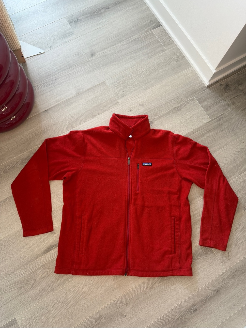 Patagonia Better Sweater Full Zip Fleece Jacket Red Men XL Gorpcore